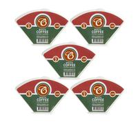 Edesia Espress 500 Size 2 White Unbleached Coffee Filter Paper Cones