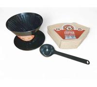 Edesia Espress Size 1 Fb Dripper Cone, Spoon & Filter Paper Set