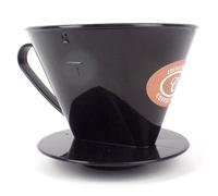 Edesia Espress Size 2 Black Plastic Coffee Filter Cone
