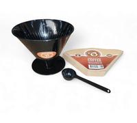 Edesia Espress Size 6 Fb Dripper Cone, Spoon & Filter Paper Set
