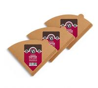 EDESIA ESPRESS V02 Brown Coffee Filter Papers, Size 02, 300 Count | Compatible with Hario V60 Size 02