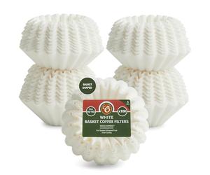 EDESISA ESPRESS - 500 Size 45/155mm Basket Coffee Filter Papers White - Compatible with Kalita Wave KWF-155