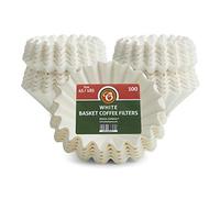 EDESISA ESPRESS - 500 Size 45/185mm Basket Coffee Filter Papers White - Compatible with Kalita Wave KWF-185