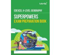 Edexcel A-Level Geography Paper 2 Workbook Superpowers