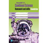 Edexcel GCSE 9-1 Combined Science Homework Book Foundation Tier (Homework for Science Workbook Series)