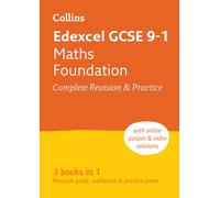Edexcel GCSE 9-1 Maths Foundation All-in-One Complete Revision and Practice : Ideal for the 2026 and 2027 Exams