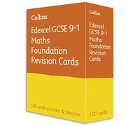 Edexcel GCSE 9-1 Maths Foundation Revision Cards – Collins