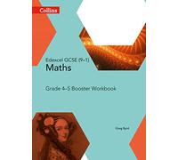 Edexcel GCSE (9-1) Maths Grade 4-5 Booster Workbook (Collins GCSE Maths)