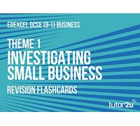 Edexcel GCSE Business Theme 1 Revision Flashcards