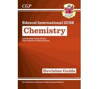 Edexcel International GCSE Chemistry Revision Guide: Inc Online Edition, Videos and Quizzes: (CGP IGCSE Chemistry)