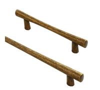 EDFPRBVD Antique Bronze Wardrobe Door Handle Cabinet Drawer Single Hole Zinc Alloy Solid 1Pcs(128mm)