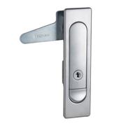 EDFPRBVD Distribution Cabinet Flat Lock Sand Chrome MS504-1-1 Equipment Door Locks MS504-1-2 1Pcs(MS504-1-1A (with key))