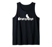 Edgar Alan Poe Nevermore Raven Nevermore Tank Top