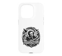 Edgar Allan Poe A Descent into the Maelstrom Gothic Case for iPhone 15 Pro