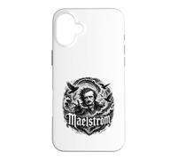 Edgar Allan Poe A Descent into the Maelstrom Gothic Case for iPhone 16 Plus