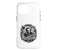 Edgar Allan Poe A Descent into the Maelstrom Gothic Case for iPhone 16 Pro Max