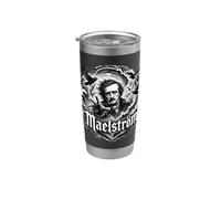 Edgar Allan Poe A Descent into the Maelstrom Gothic Stainless Steel Insulated Tumbler