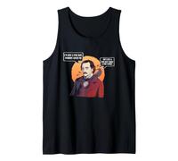 Edgar Allan Poe Boy Raven Literary Humor Comic Parody Tank Top