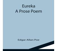 Edgar Allan Poe Eureka: A Prose Poem Paperback Book in Orange Edgar Allan Poe Orange