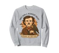 Edgar Allan Poe Gift Gothic Raven Literature Horror Sweatshirt