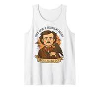 Edgar Allan Poe Gift Gothic Raven Literature Horror Tank Top