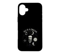 Edgar Allan Poe Gothic Literature Fan Dark Poetry Raven Gear Case for iPhone 16 Plus