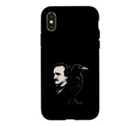 Edgar Allan Poe Gothic Literature Fan Dark Poetry Raven Gear Case for iPhone X/XS