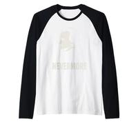 Edgar Allan Poe Gothic Literature Fan Dark Poetry Raven Gear Raglan Baseball Tee