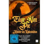 Edgar Allan Poe Meister des Unheimlichen - Fünf unheimliche Klassiker von Edgar Allan Poe in einer Box 3 DVDs