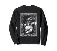 Edgar Allan Poe Nevermore Quoth The Raven Sweatshirt