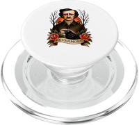 Edgar Allan Poe Nevermore Raven Traditional Gothic Gift PopSockets PopGrip for MagSafe