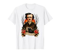Edgar Allan Poe Nevermore Raven Traditional Gothic Gift T-Shirt