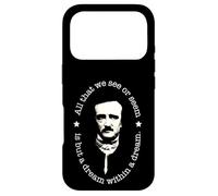 Edgar Allan Poe Quote All That We See Or Seem Is A Dream Case for iPhone 17 Pro