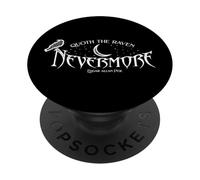 Edgar Allan Poe quote, Quoth The Raven Nevermore PopSockets Adhesive PopGrip