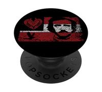 Edgar Allan Poe Raven Flag Tell-Tale Heart Gothic Fan Gift PopSockets Adhesive PopGrip