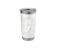 Edgar Allan Poe Raven Gothic Literature Macabre Poetry Stainless Steel Insulated Tumbler