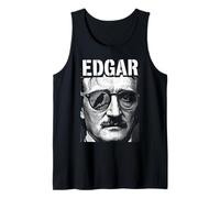 Edgar Allan Poe Raven Vintage Pop Art Gothic Portrait Tank Top