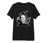 Edgar Allan Poe Ravens Blackwork Premium T-Shirt