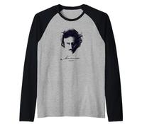 Edgar Allan Poe T Shirt Gothic Tales of Poe Gif for Readers Raglan Baseball Tee