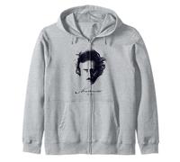 Edgar Allan Poe T Shirt Gothic Tales of Poe Gif for Readers Zip Hoodie