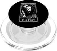 Edgar Allan Poe Tarot Card The Poet Gothic Literature Gift PopSockets PopGrip for MagSafe