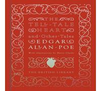 Edgar Allan Poe The Tell-Tale Heart & Other Tales Hardback Book Edgar Allan Poe Multicolor