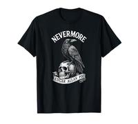 Edgar Allan Poe - Vintage Goth Raven Nevermore T-Shirt