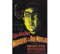 Edgar Allan Poe's Murders In The Rue Morgue - Mini Film Poster/Book Clipping