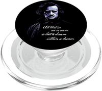 Edgar Allen Poe All That We See Or Seem Is A dream Within... PopSockets PopGrip for MagSafe