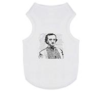'Edgar Allen Poe' Pet Dog/Cat T-Shirt (PT00060560)