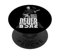 Edgar Allen Poe Quoth The Raven Horror Retro Vintage Funny PopSockets Adhesive PopGrip