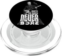 Edgar Allen Poe Quoth The Raven Horror Retro Vintage Funny PopSockets PopGrip for MagSafe