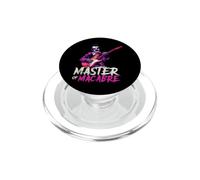 Edgar Allen Poe Werewolf Playing Guitar Master of Macabre PopSockets PopGrip for MagSafe