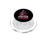 Edgar Allen Poe Zombie Playing Guitar Master of Macabre Goth PopSockets PopGrip for MagSafe